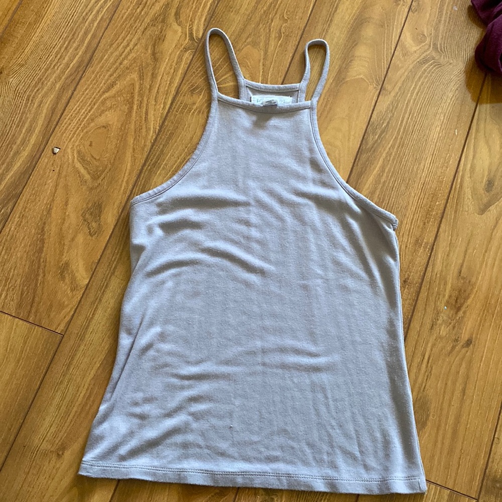 Gray forever 21 tank top women’s size medium